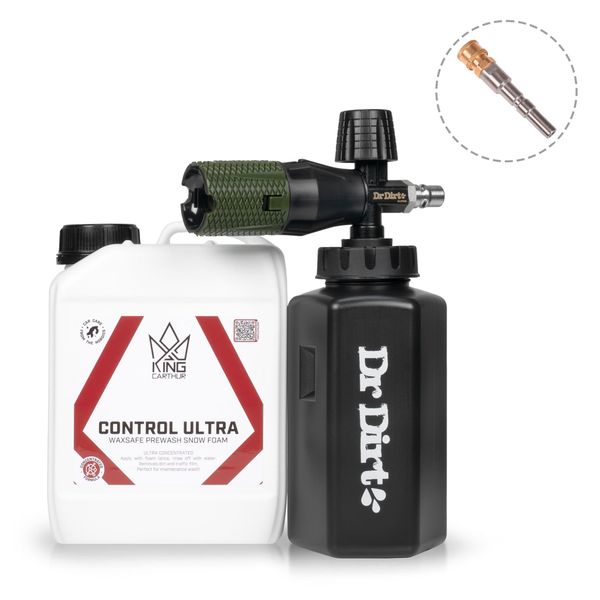 Dr Dirt Vaahdotussetti painepesuriin - PRO, Ergo