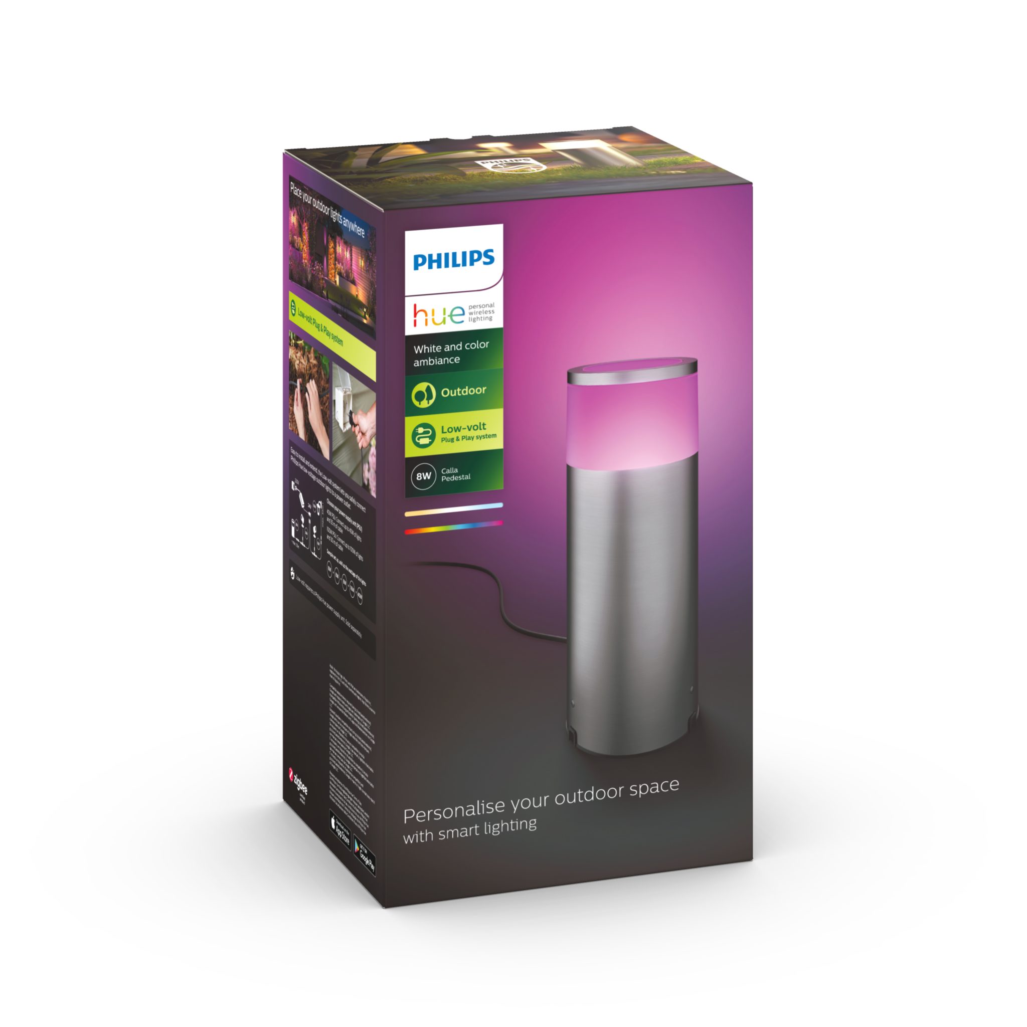 Pihavalo Philips Hue Calla WCA 24V, 2000-6500K, Alumiini | Alk. 139,90 €