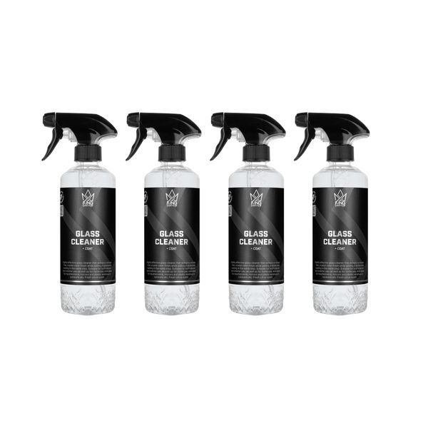 Lasinpesuaine King Carthur Glass Cleaner + Coat, 500 ml, 4 x 500 ml