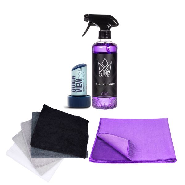 Glasförsegling GYEON Q² QuickView, 120 ml, Premium-paket