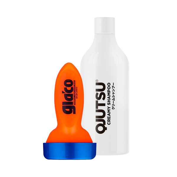 Glasförsegling SOFT99 Glaco QAD, 120 ml, Försegling + Qjutsu Creamy Shampoo