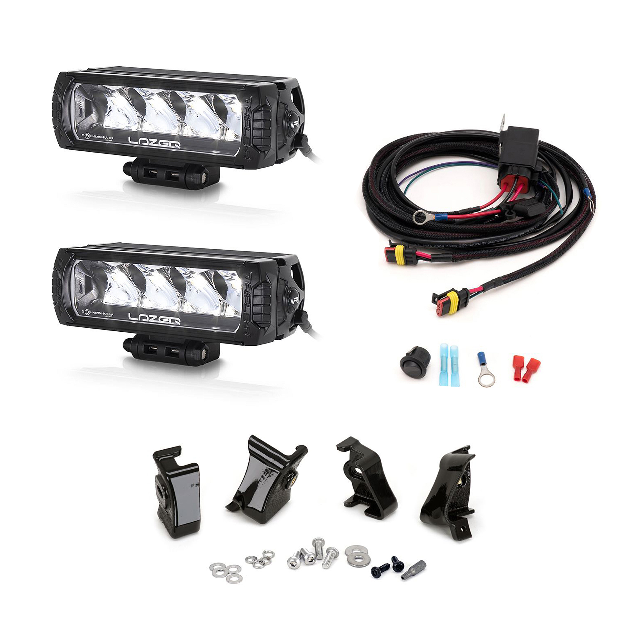 Led bar kit Fiat Ducato (2014-2021), 2 x Lazer Triple-R 750, Triple-R 750 GEN2 (Parking light) afbeelding