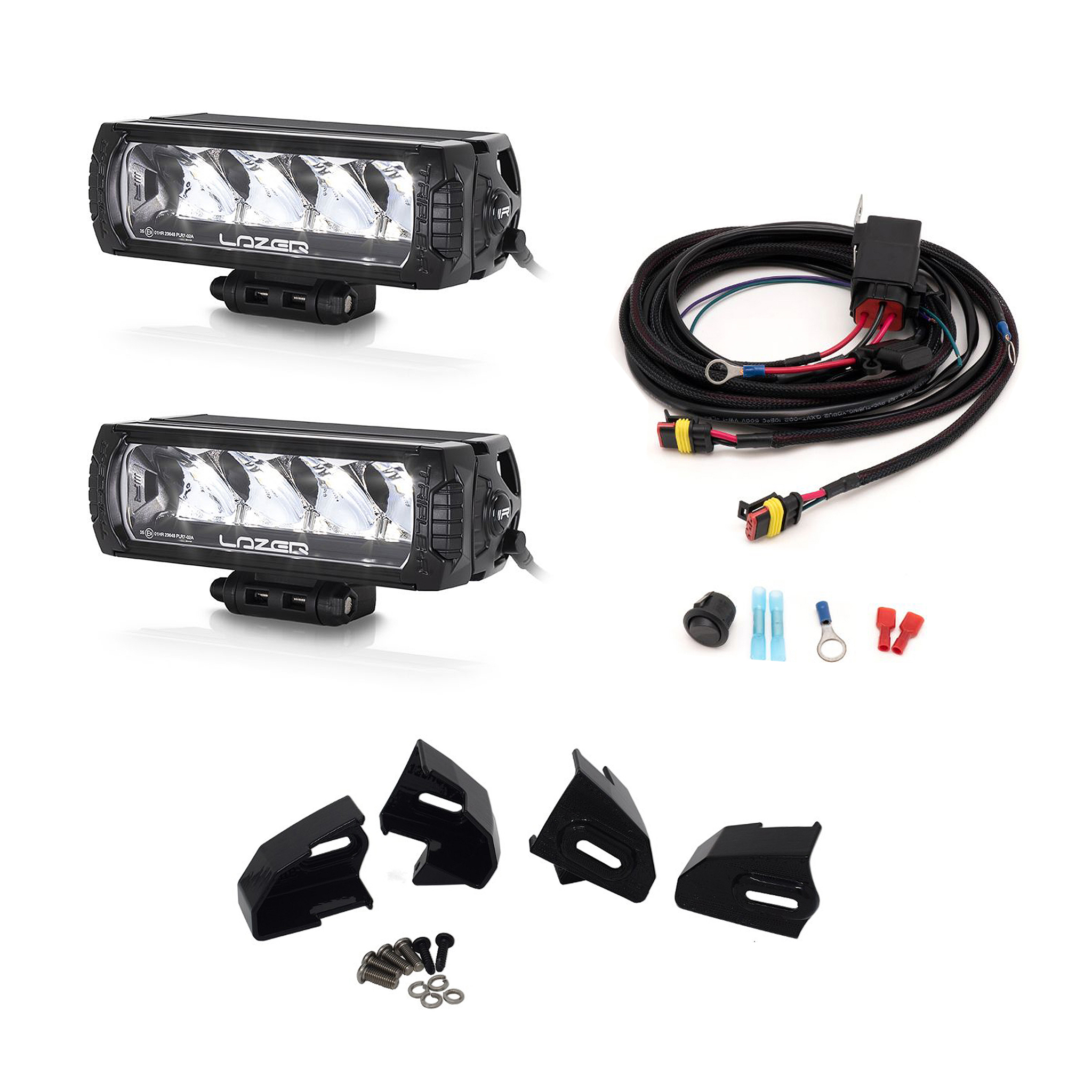 Led bar kit Ford Transit Custom (2018+), 2 x Lazer Triple-R 750, Triple-R 750 GEN2 (Parking light) afbeelding