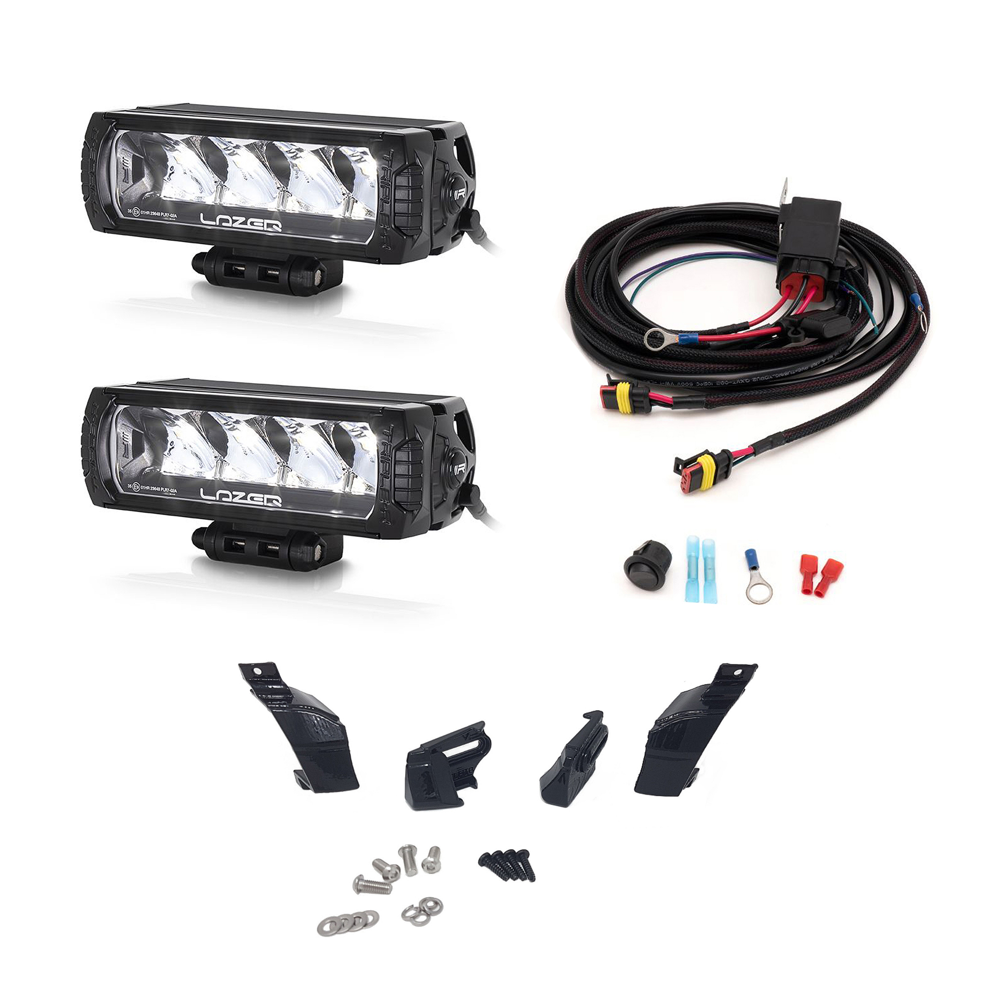 Led bar kit Toyota Hilux (2017-2020), 2 x Lazer Triple-R 750, Triple-R 750 GEN2 (Parking light) afbeelding