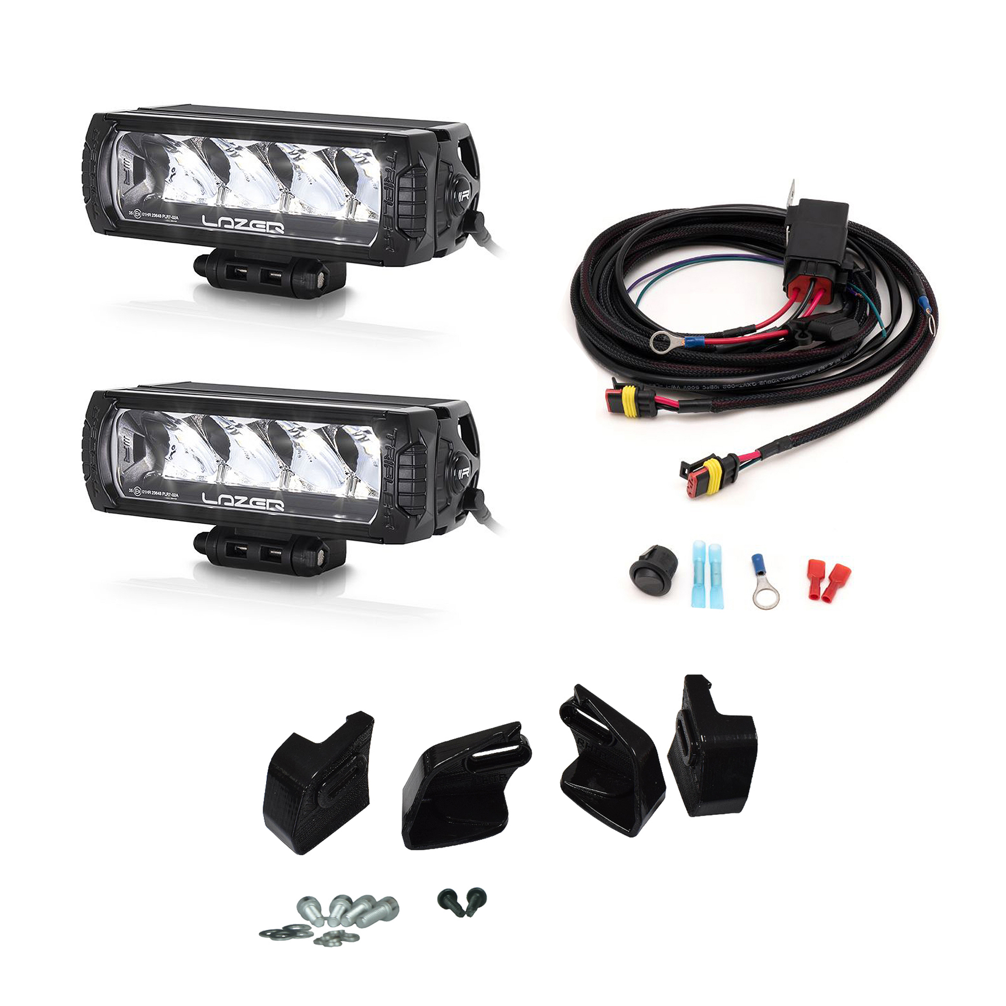 Led bar kit Volkswagen Amarok (2011+), 2 x Lazer Triple-R 750, Triple-R 750 GEN2 (Parking light) afbeelding