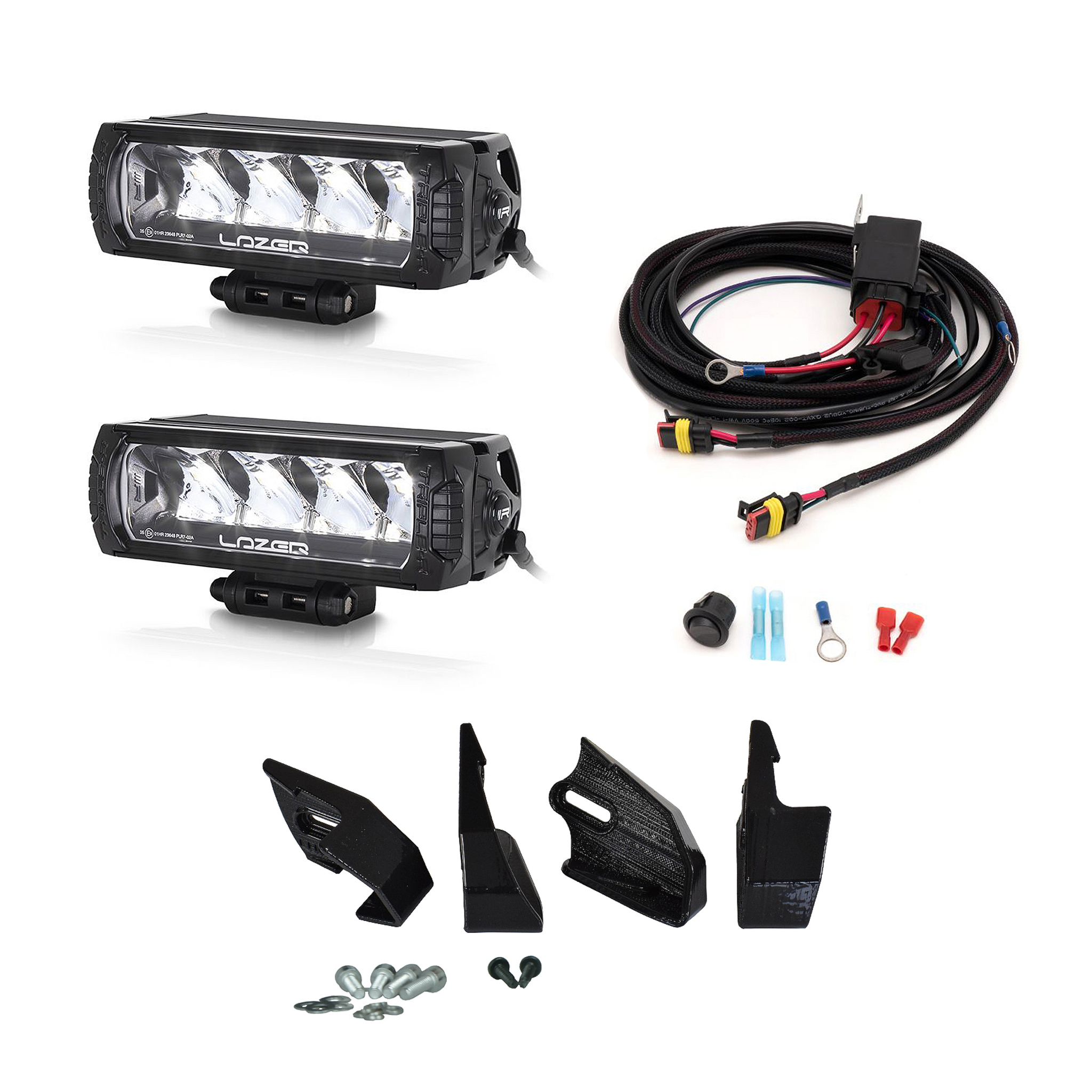 Led bar kit Volkswagen Amarok V6 (2016+), 2 x Lazer Triple-R 750, Triple-R 750 GEN2 (Parking light) afbeelding