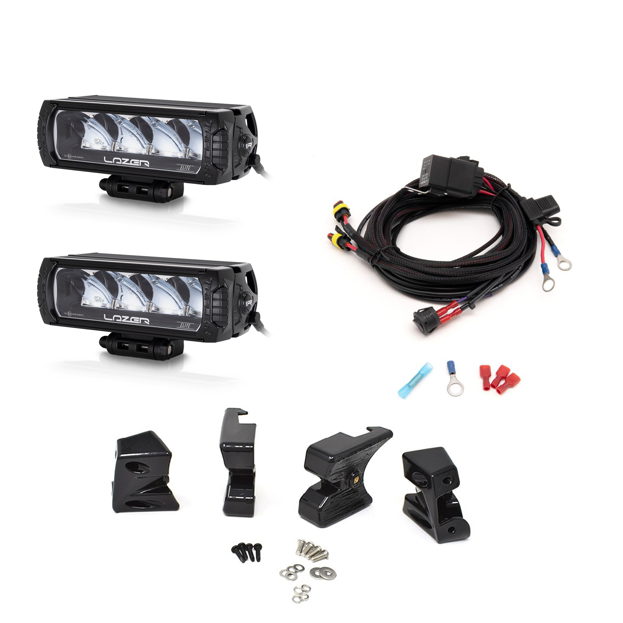 Led bar kit Ford Ranger (2019+), 2 x Lazer Triple-R 750, Triple-R 750 Elite GEN2 (E-Boost) afbeelding