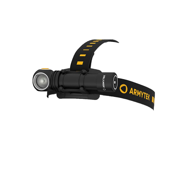 Hodelykt Armytek Wizard C2 WR Magnet USB - 1100 lm / Oppladbar, Varm fargetemperatur