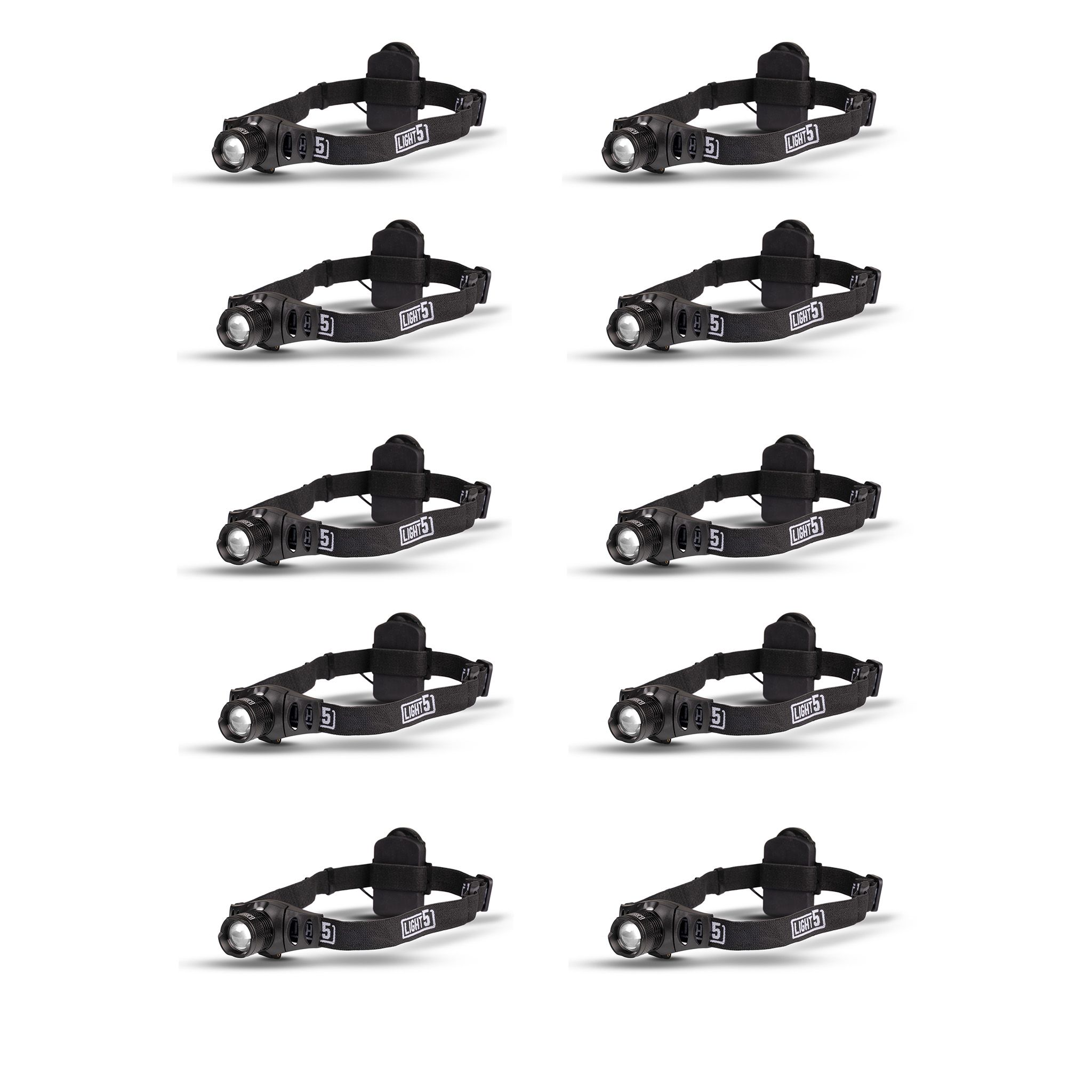 Pannlampa Light5 Zoom H22 - 210 lm / 3 x AAA, 10 st