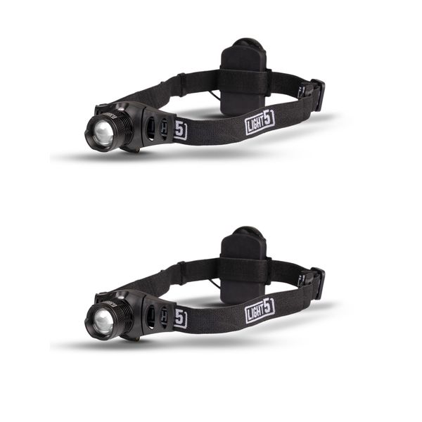 Pannlampa Light5 Zoom H22 - 210 lm / 3 x AAA, 2 st