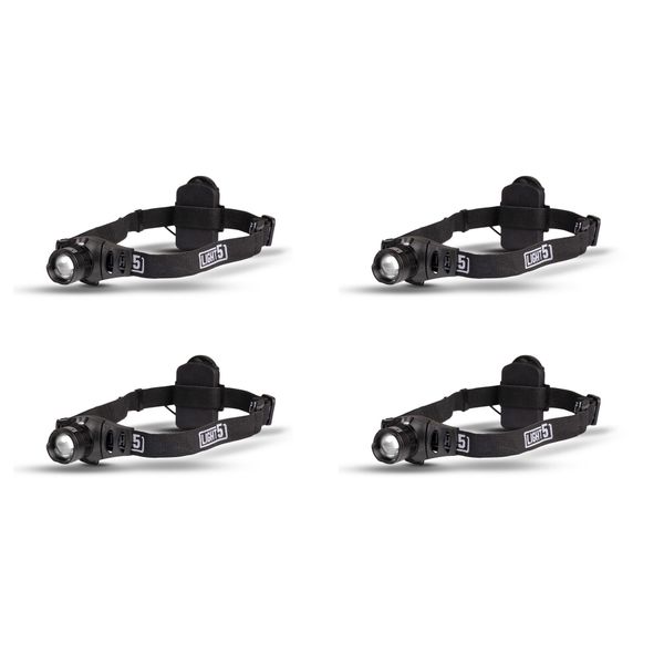 Pannlampa Light5 Zoom H22 - 210 lm / 3 x AAA, 4 st