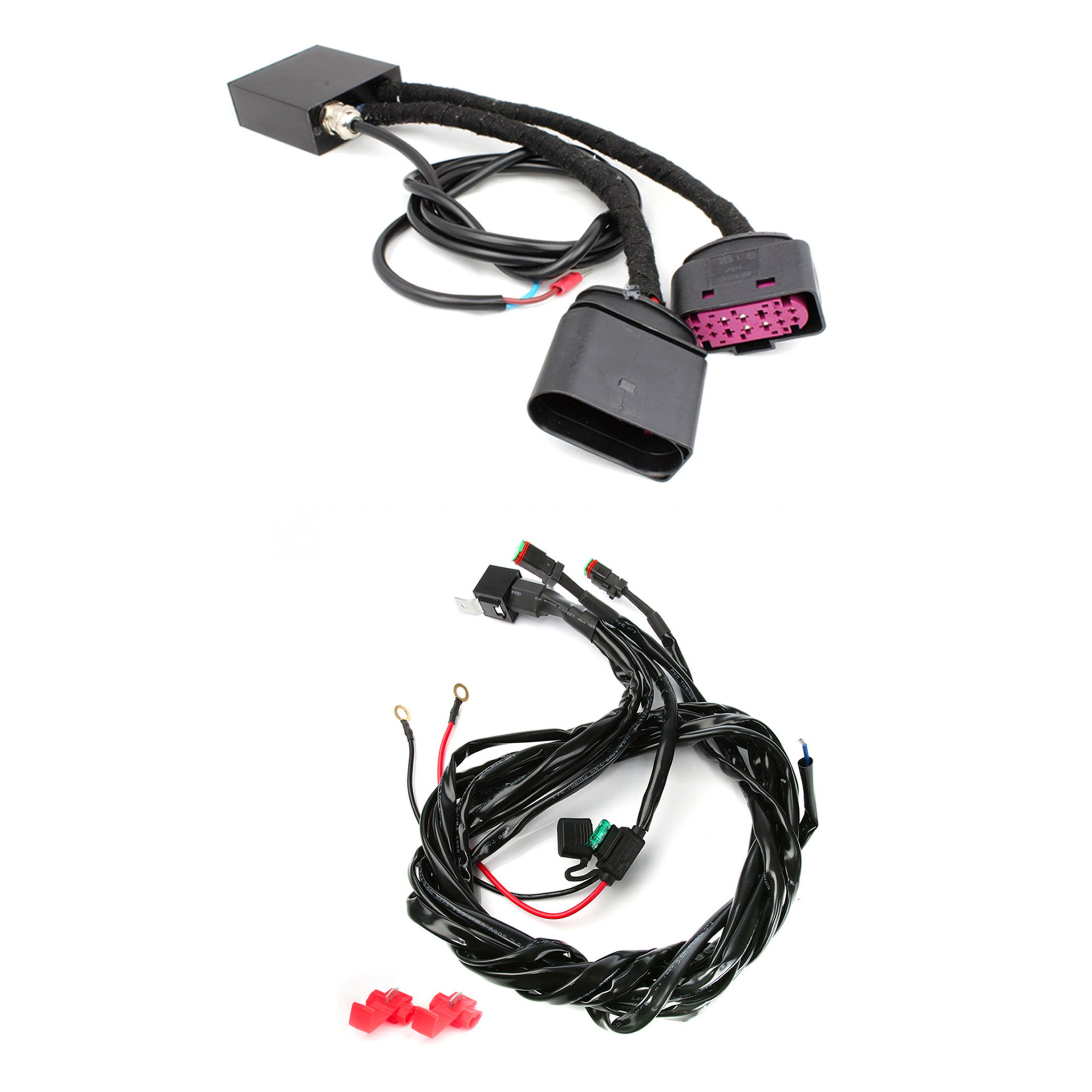 Valostore Herätevirta-adapteri HALO - Tesla Model S Facelift, 12V, ALC + Relejohtosarja 1-2 valolle | Alk. 299,00 €