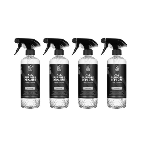 Sisätilojen puhdistusaine King Carthur APC + Odor Eliminator Invisible, 500 ml, 4 x 500 ml