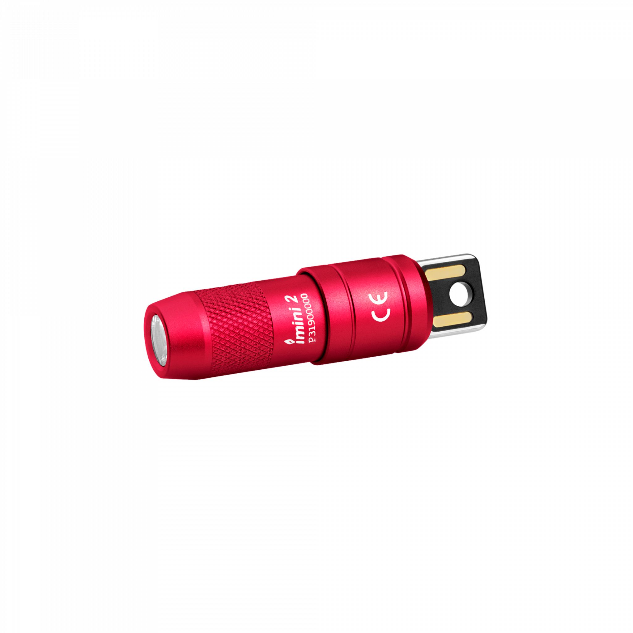 Avaimenperälamppu Olight iMINI 2 - 50 lm / 55 mm / Ladattava, Punainen | Alk. 23,95 €