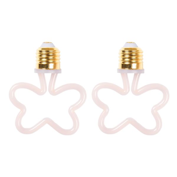 LED lamp AGGE Carnival E27, 4W, Butterfly, 2 pcs afbeelding
