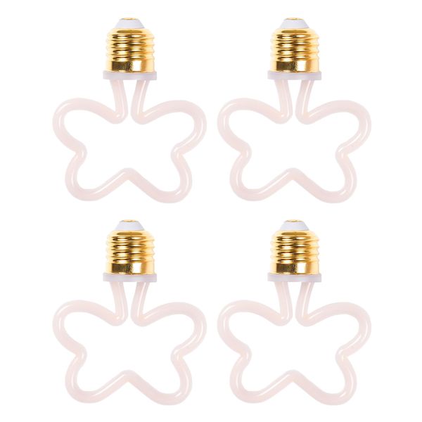 LED lamp AGGE Carnival E27, 4W, Butterfly, 4 pcs afbeelding 1