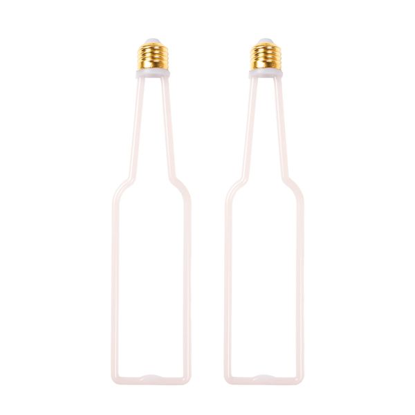 LED-lampa AGGE Carnival E27, 8W, Bottle, 2 st