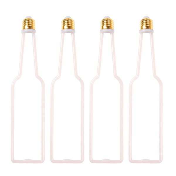 LED-lampa AGGE Carnival E27, 8W, Bottle, 4 st