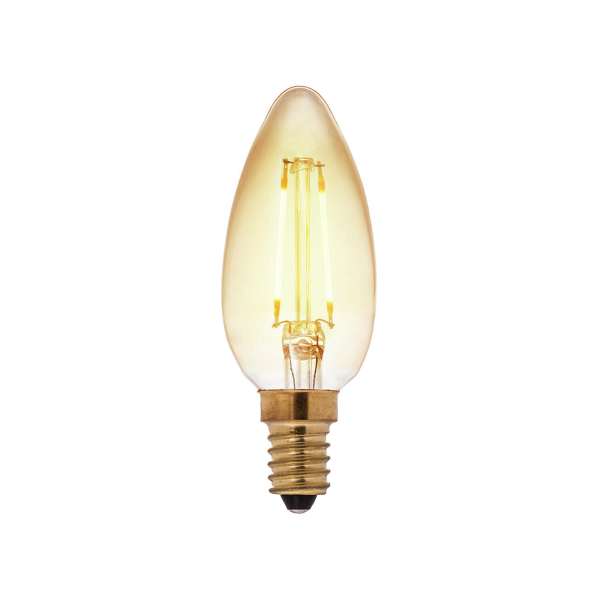 LED-pære AIRAM E14 Candle Filament - 2 W, 2200K / 2 W