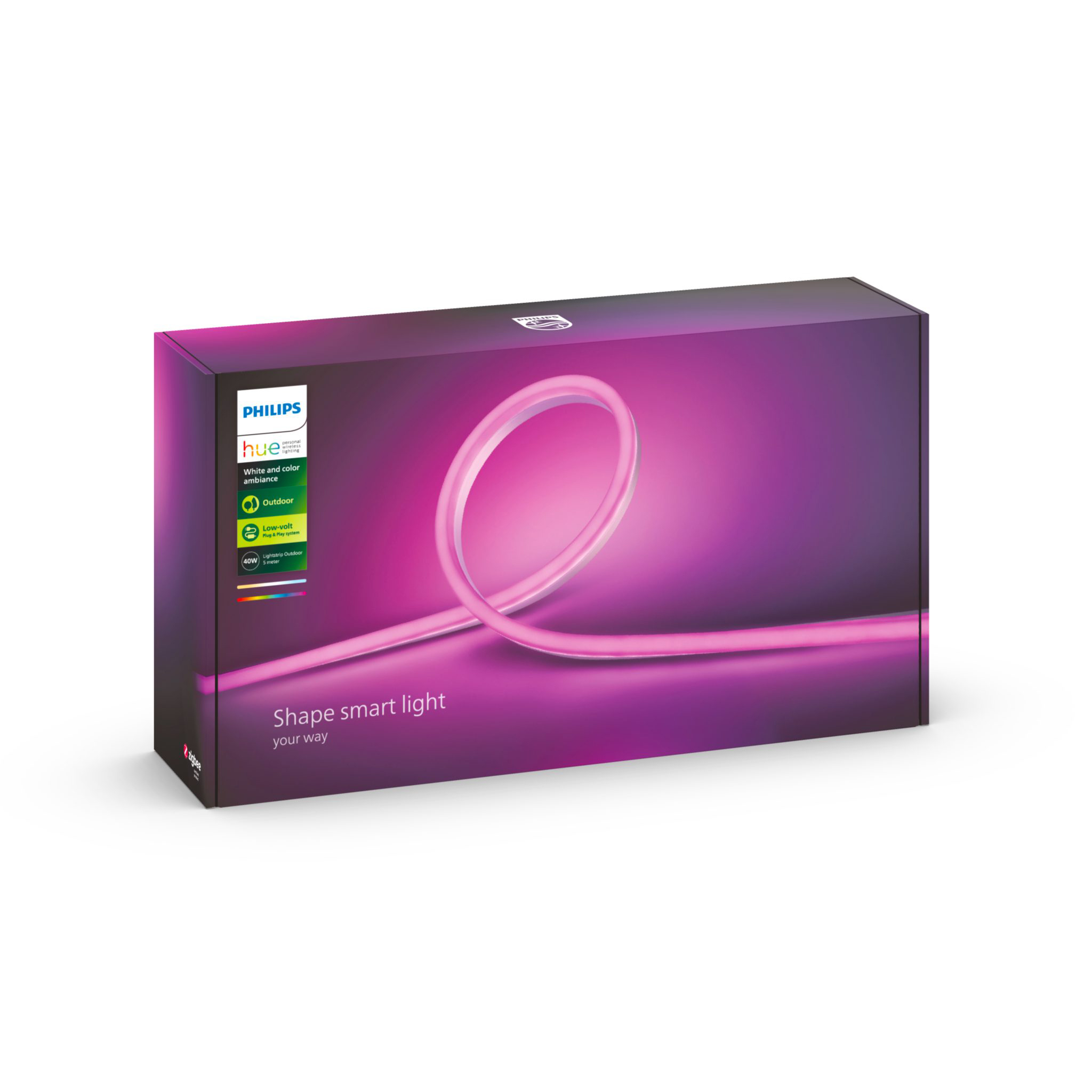 Led-Nauhasetti Philips Hue Lightstrip Outdoor, Rgbw,