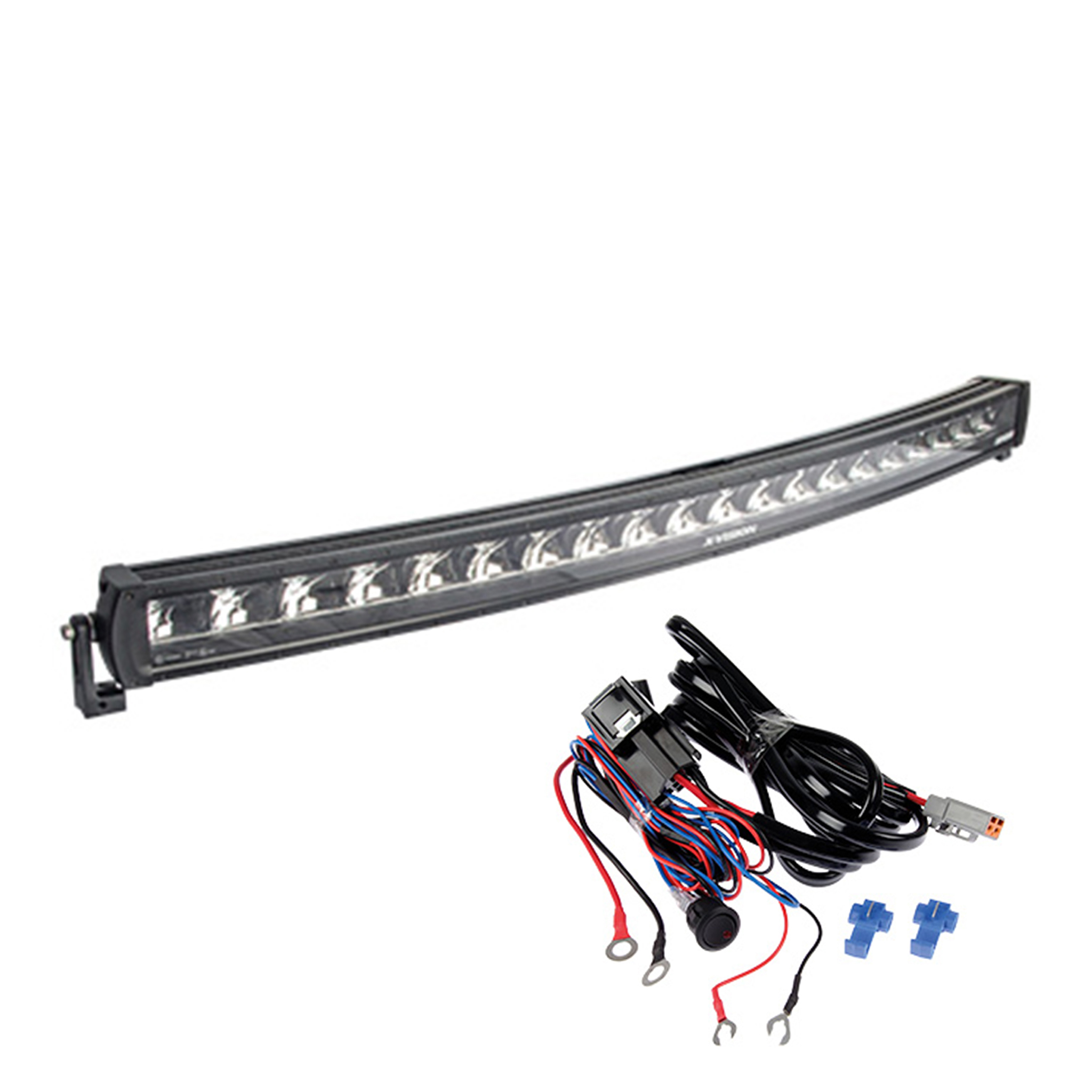 Extraljus X-Vision Genesis 1300 - Kurvad / 130 cm / 300W, 1 st + reläkabelsats