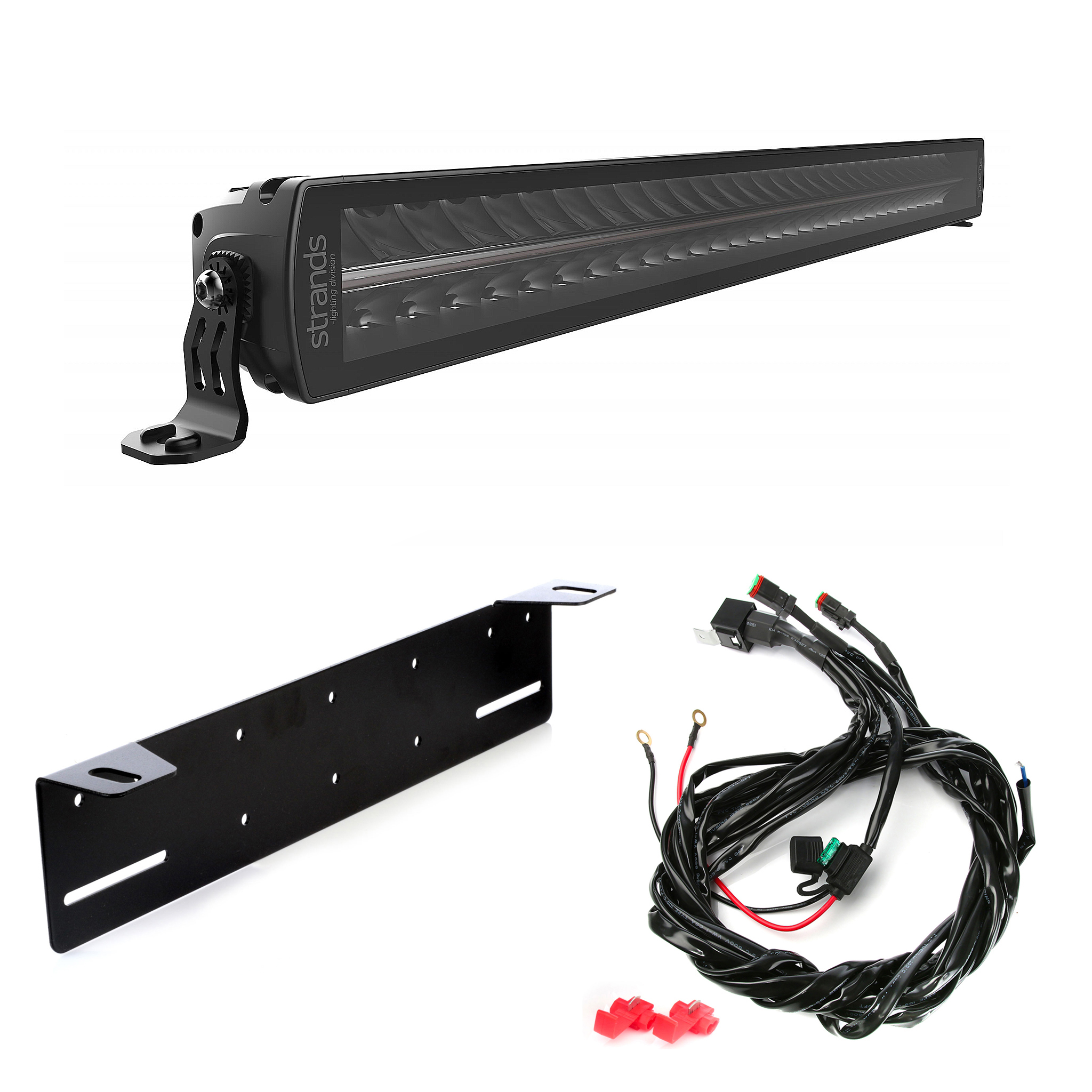 Led bar Strands Siberia DR 32 - Straight / 82 cm / 143W, 1 pc - Complete package afbeelding