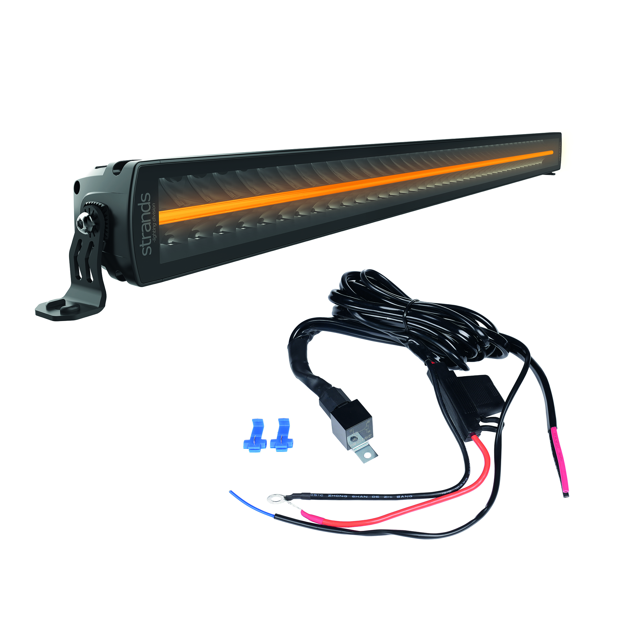 Led bar Strands Siberia DR 42 - Straight / 107 cm / 196W, 1 pc + Relay cable set afbeelding