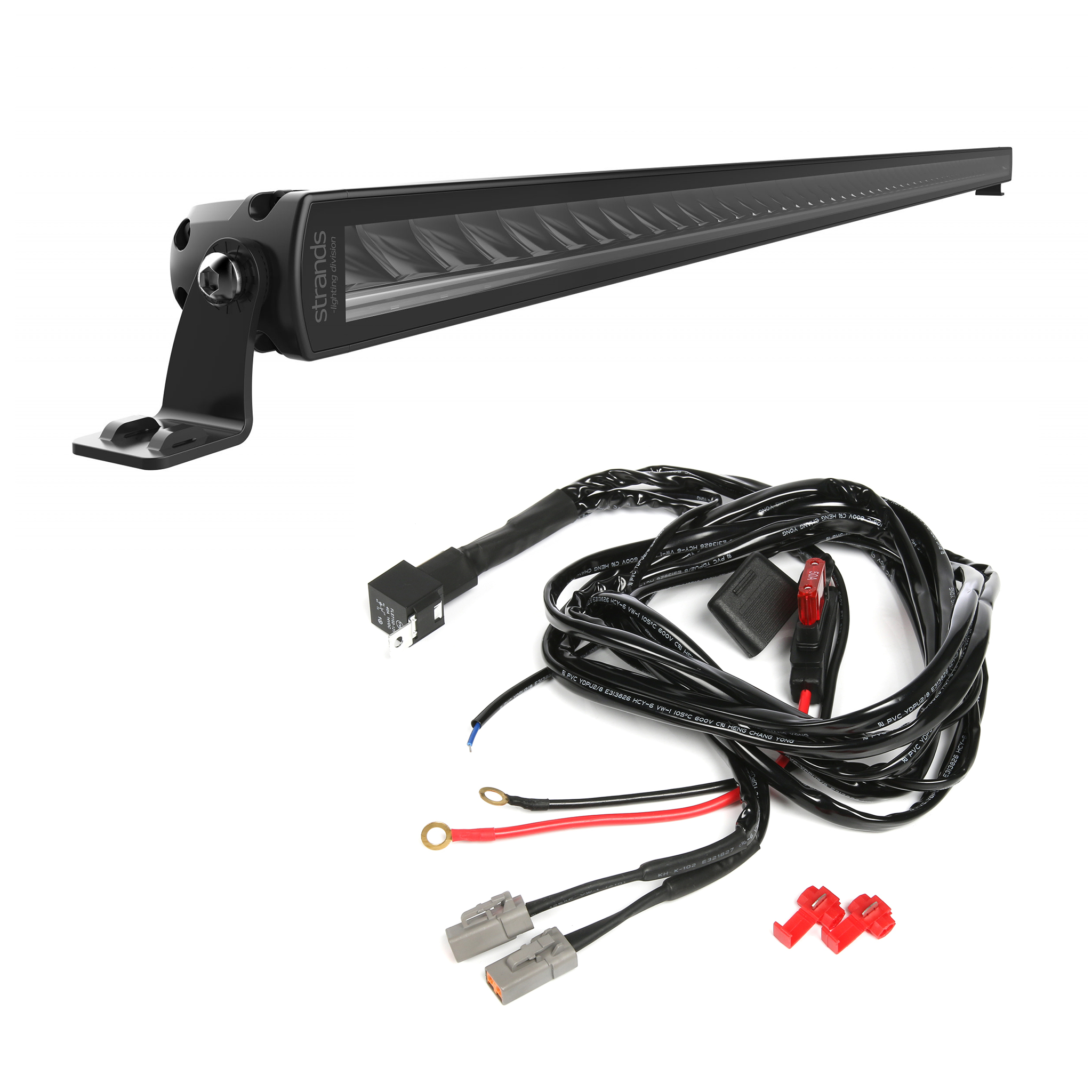 Led bar Strands Siberia SR 50 - Straight / 127 cm / 155W, 1 pc + Relay cable set afbeelding