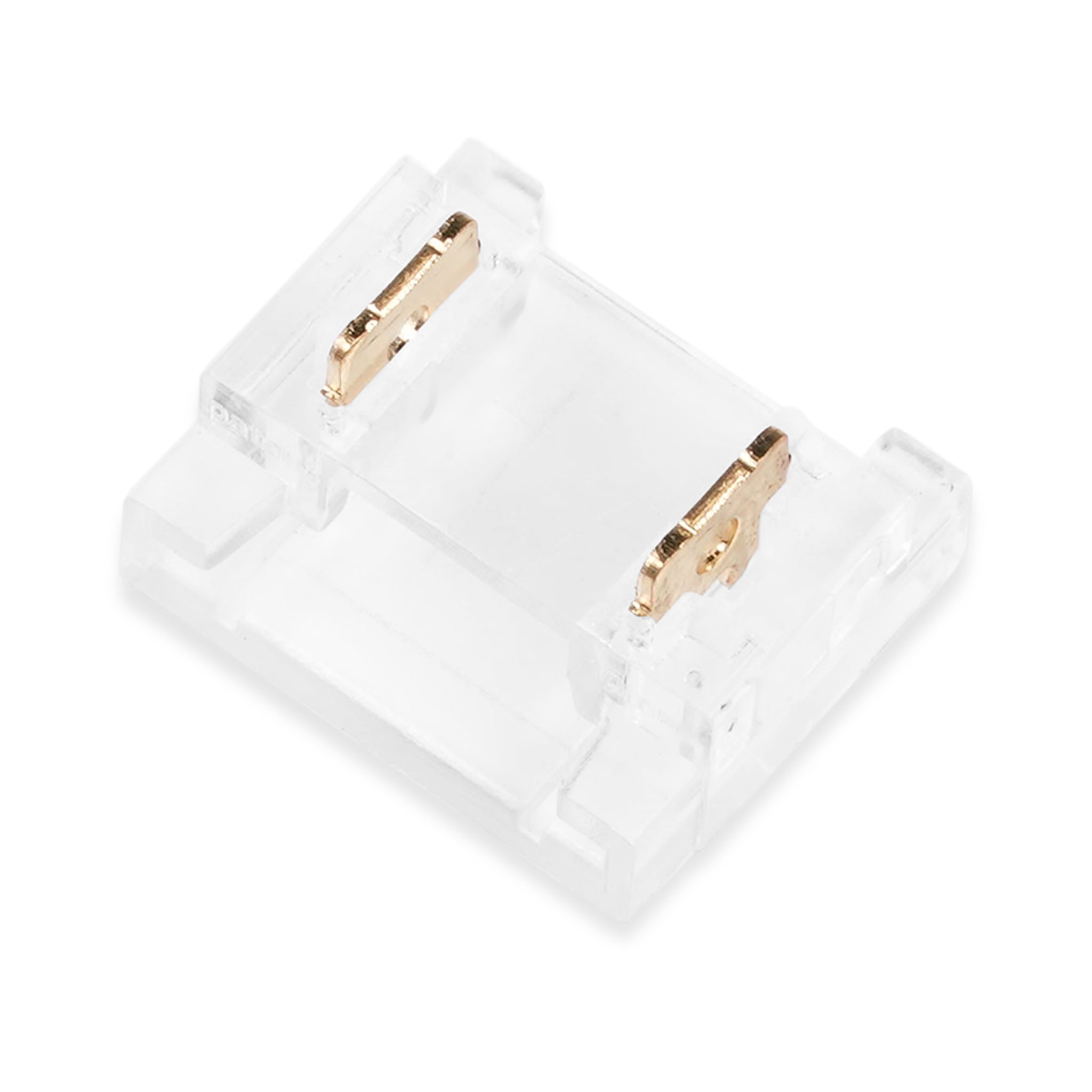 LED strip connector AGGE Strip to Strip, 0 cm, For single-color 10 mm strips afbeelding