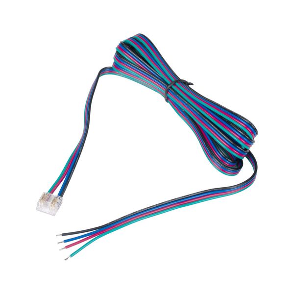 Skarvkontakt till LED-list AGGE Wire to Strip, För RGB-list