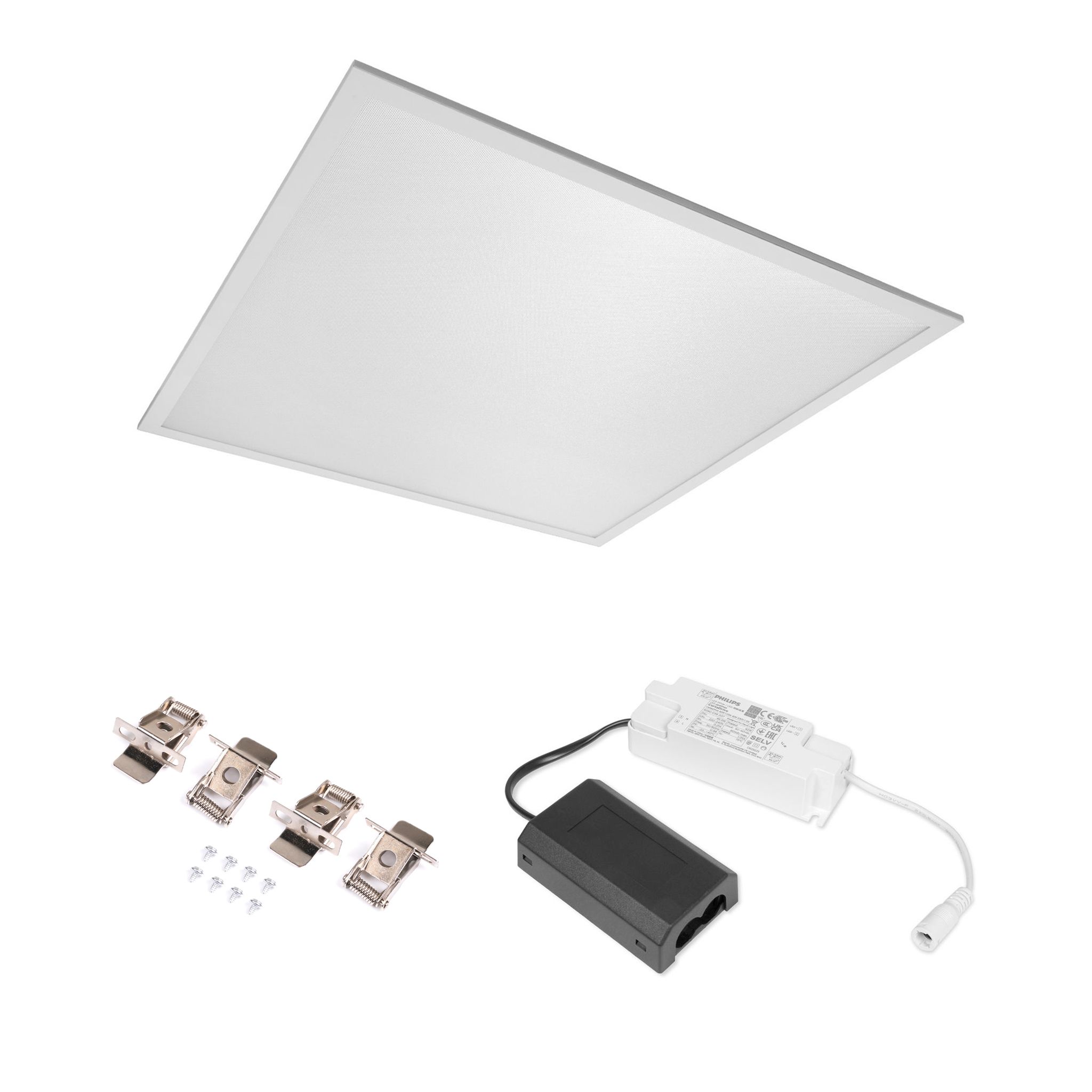 LED panel AGGE Backlit Panel PRO - 40W / 3000K-6000K / Recessed, Light + On/Off driver afbeelding
