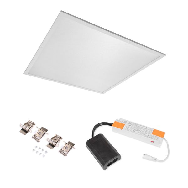 LED-panel AGGE Backlit Panel PRO - 40W / 3000K-6000K / Infälld, LED-panel + Drivdon DALI-dimmer