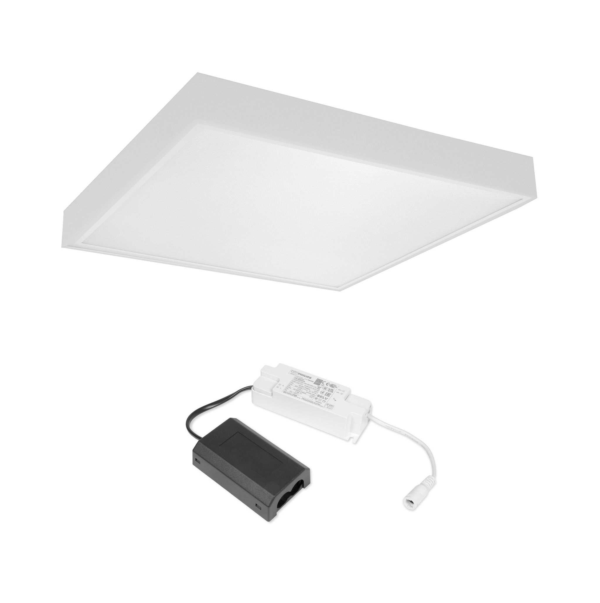 Led panel AGGE Backlit Panel PRO - 40W / 3000K-6000K / Surface mounted, Light + ON/OFF driver afbeelding