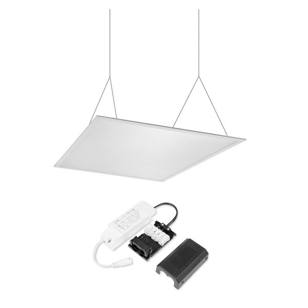 LED-panel AGGE Backlit Pro - 40W / 3000K-6000K / Pendlad, LED-panel + Drivdon Triac-dimmer