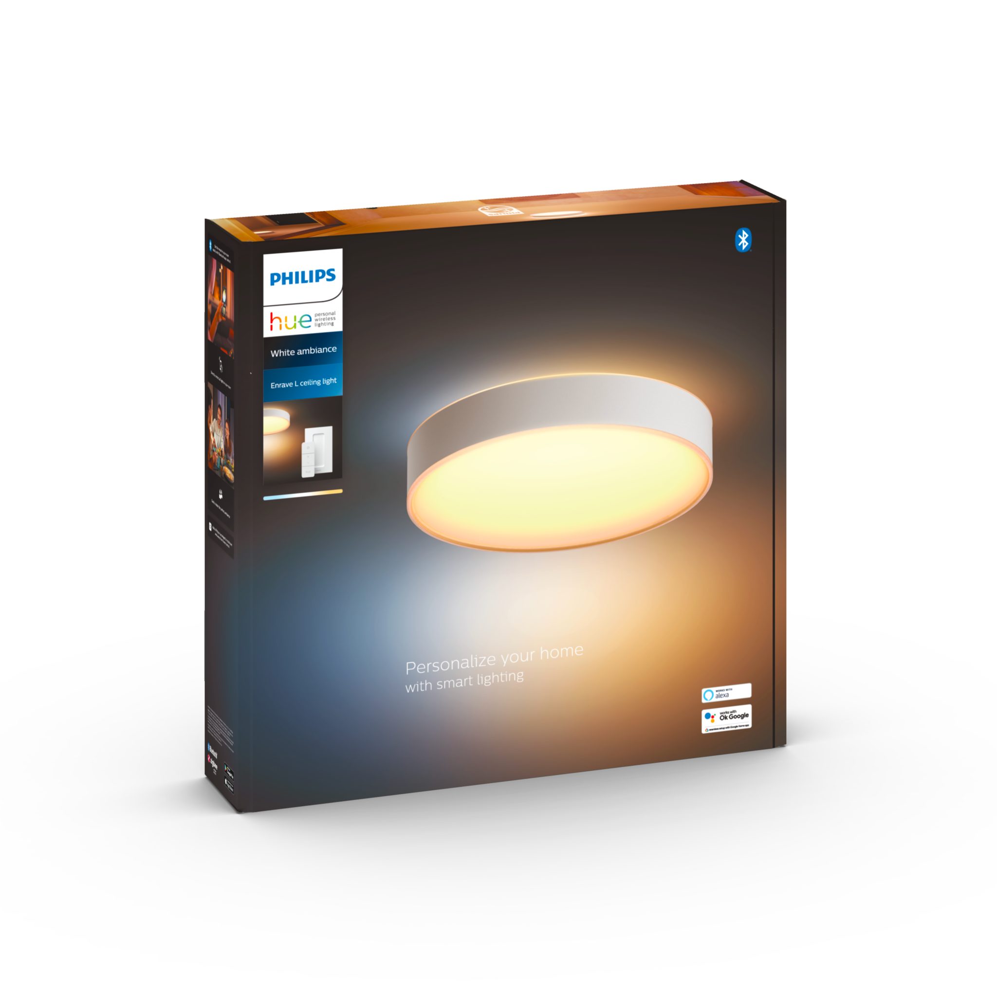 Led paneeli Philips Hue Enrave, 2200-6500K, Enrave L / Valkoinen