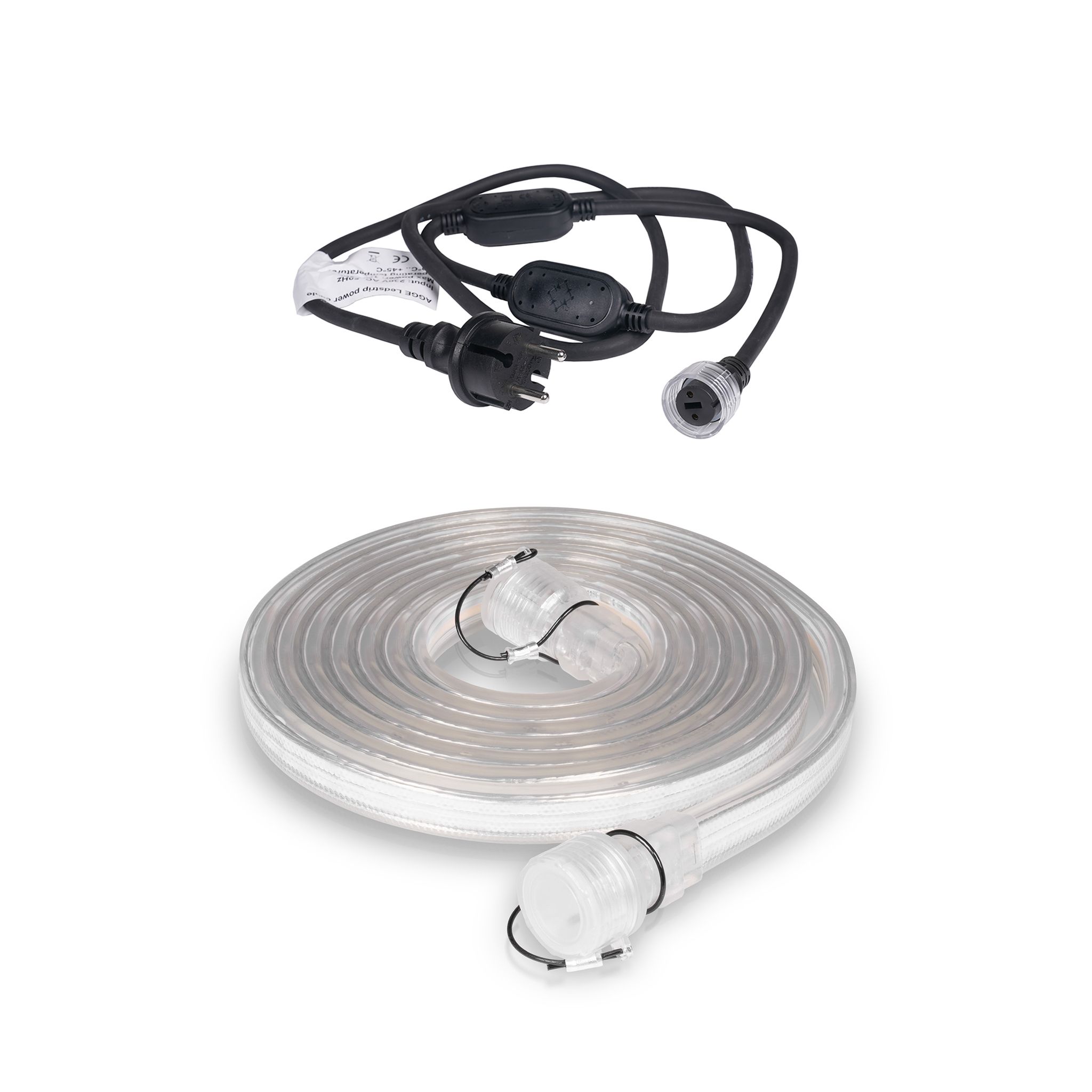 LED strip / Work light AGGE COB 230V - 1500 lm/m, 3 m, Strip with power cord afbeelding