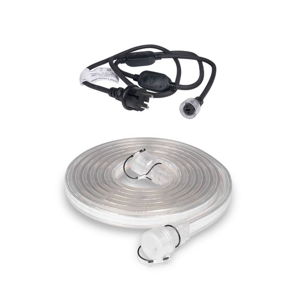 LED strip / Work light AGGE COB 230V - 1500 lm/m, 3 m, Strip with power cord afbeelding 1