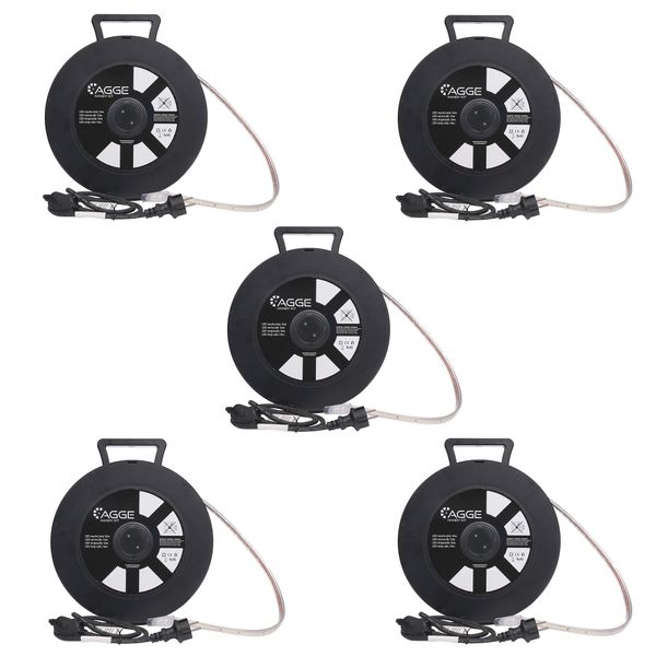 LED-list / Arbetsbelysning AGGE Handy Kit 230V - 830 lm/m, 10 m - Rulle, 5 st