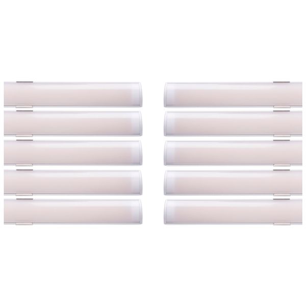 Aluminiumprofil för LED-list AGGE Corner, 10 st (100 cm)