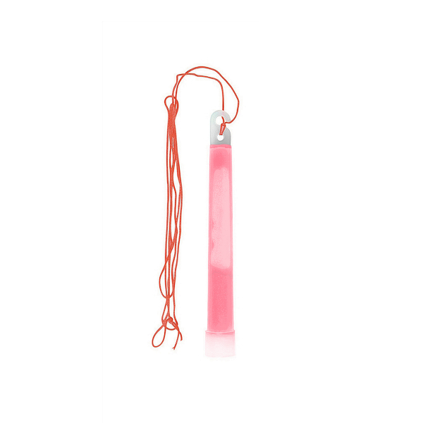 Lysstav MIL-TEC 6 Lightstick, Rød, 12 t