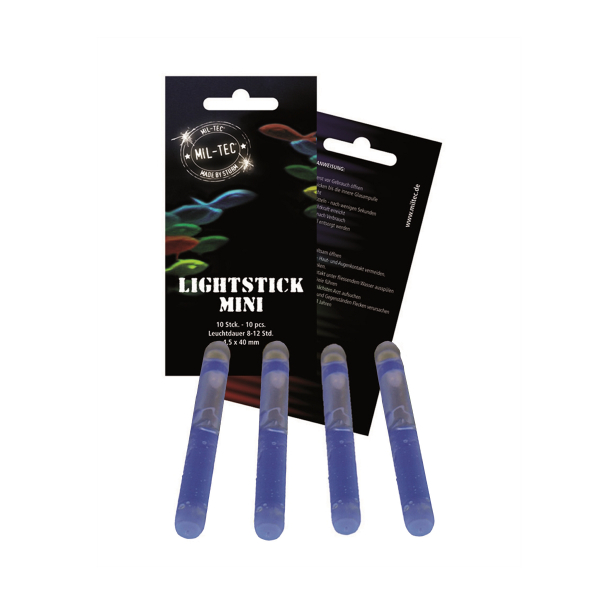Lysstav MIL-TEC Mini, 10 pcs, Blå