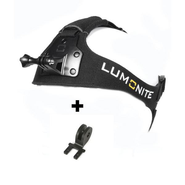 Headband LUMONITE Ergo V2, Head Stand + D-Nut GoPro Mount afbeelding 1