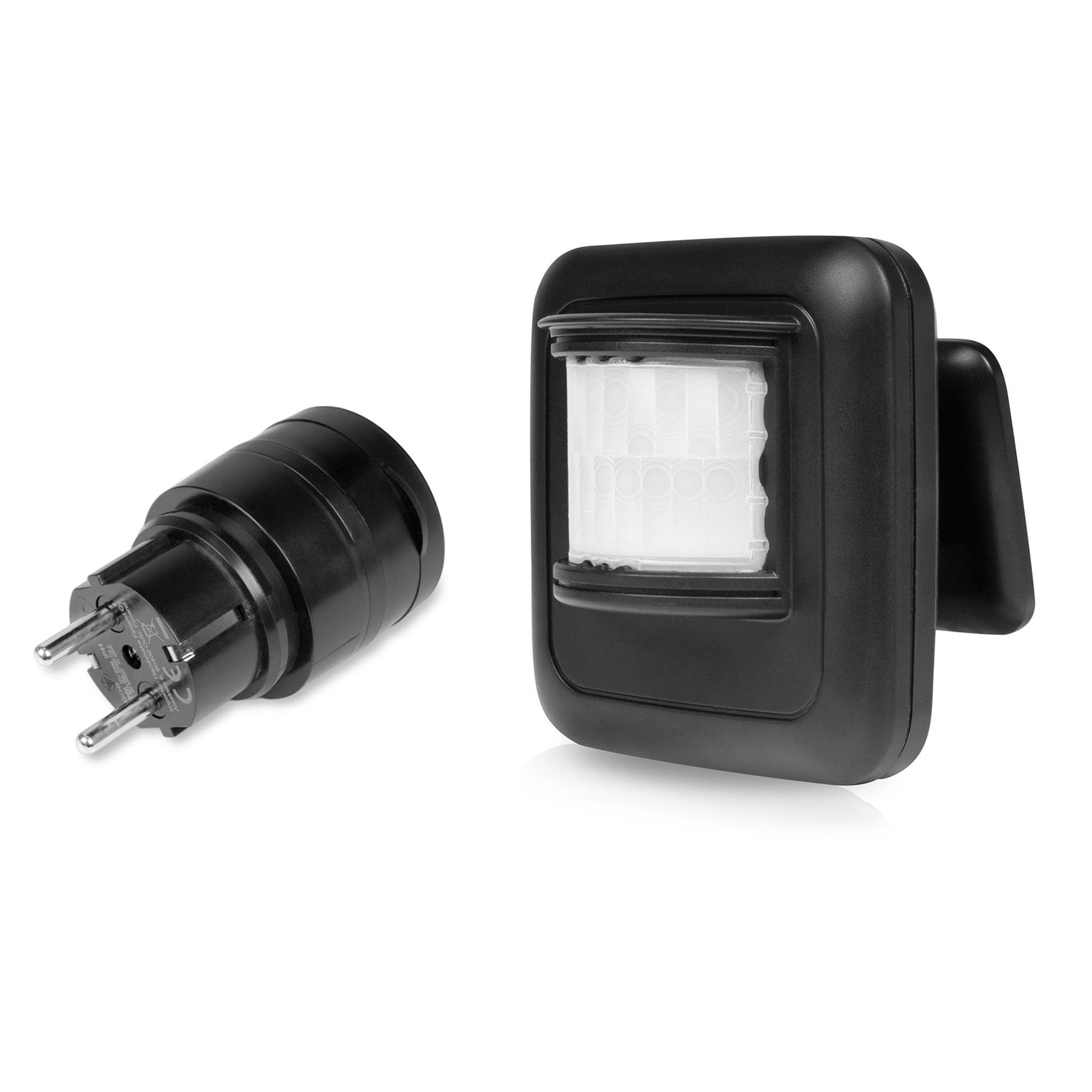 Rörelsesensor AGGE Wireless Motion Sensor, IP44, Rörelsesensor + Fjärrstyrt uttag
