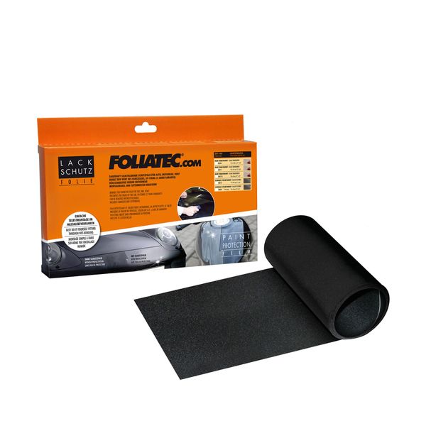 Stenskottsfilm FOLIATEC PPF, Svart (17 x 165 cm)