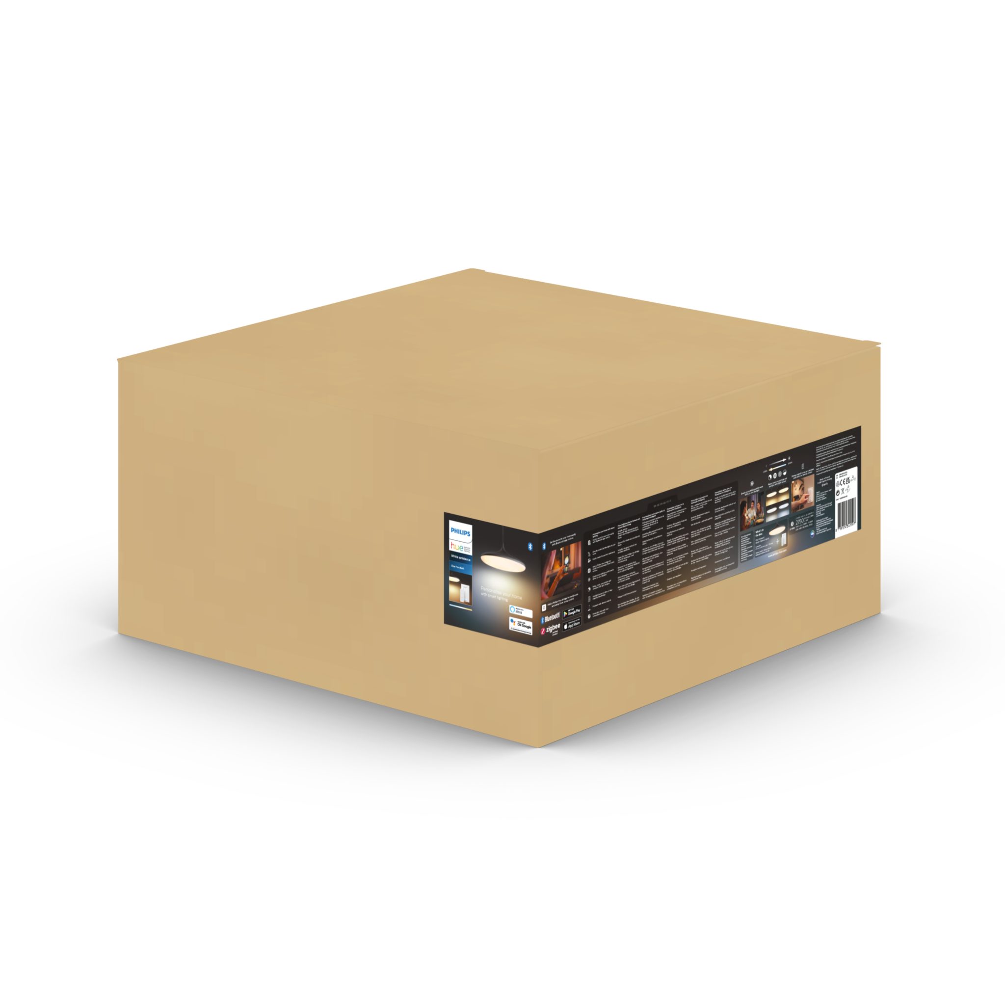 Riippuvalaisin Philips Hue Cher 24W, 2200-6500K, Musta