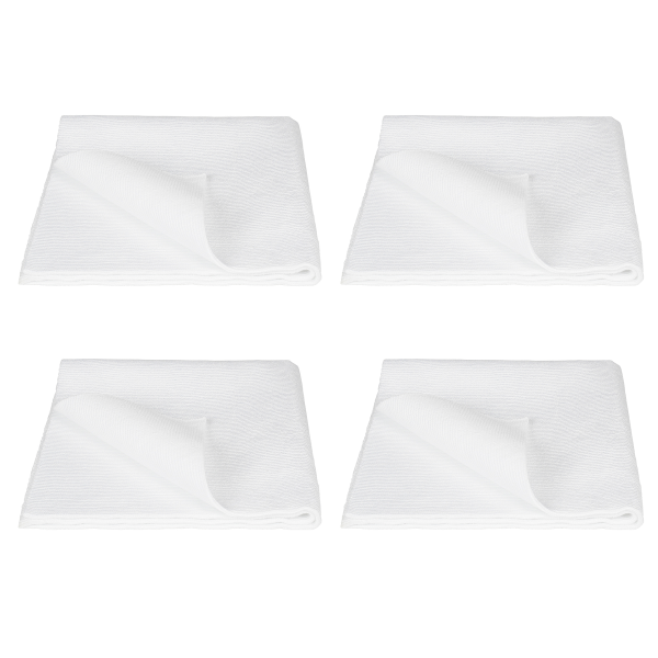 Kiillotusliina King Carthur White Crystal, 40x40 cm, 4 kpl