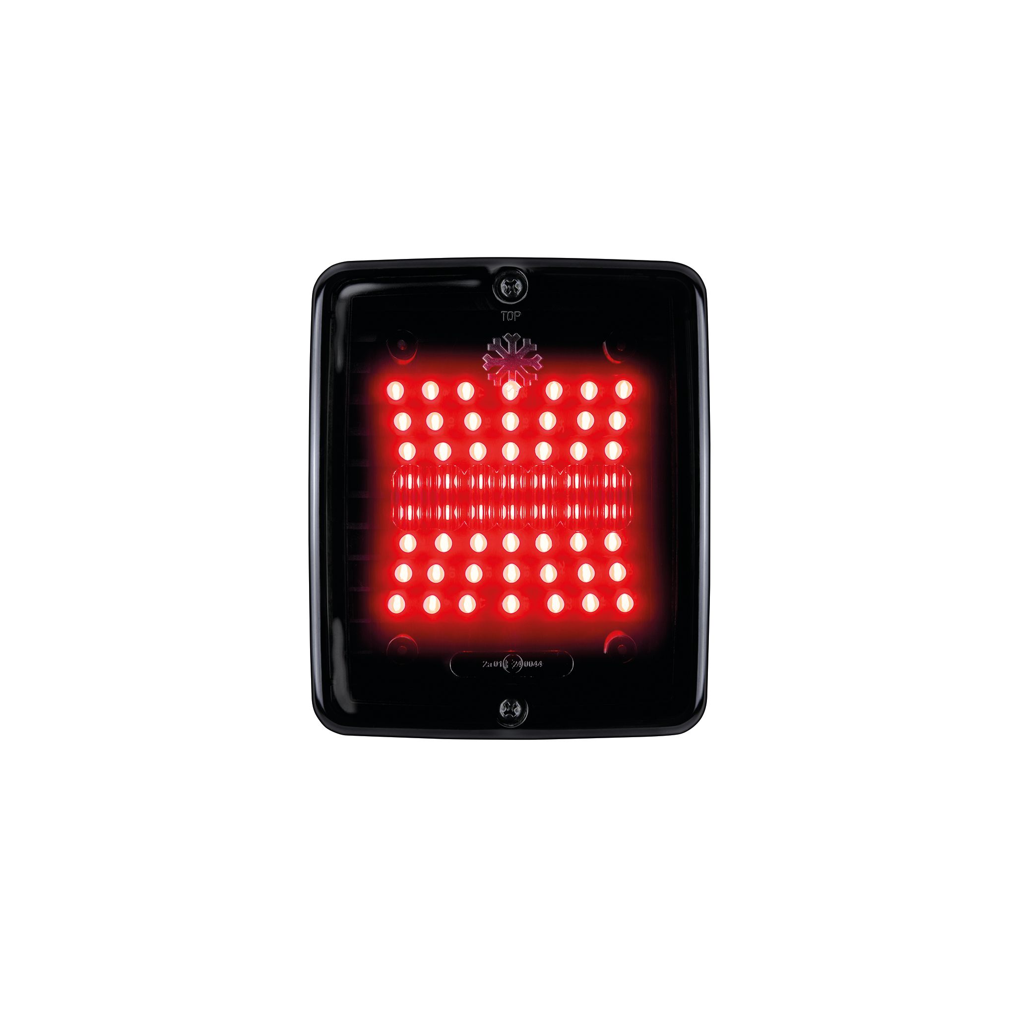 Spotlight / Edge light Strands Dark Knight Square Ize Led - 24V / 0.4-3-6W / 110 mm, Fog light afbeelding