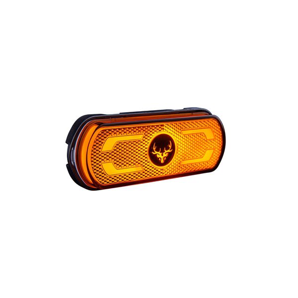 Attention light / Edge light Strands Freedom Ground Line - 12/24V / 4,4W / 133.8 mm, Orange (Highlight + Turn Signal) afbeelding 1