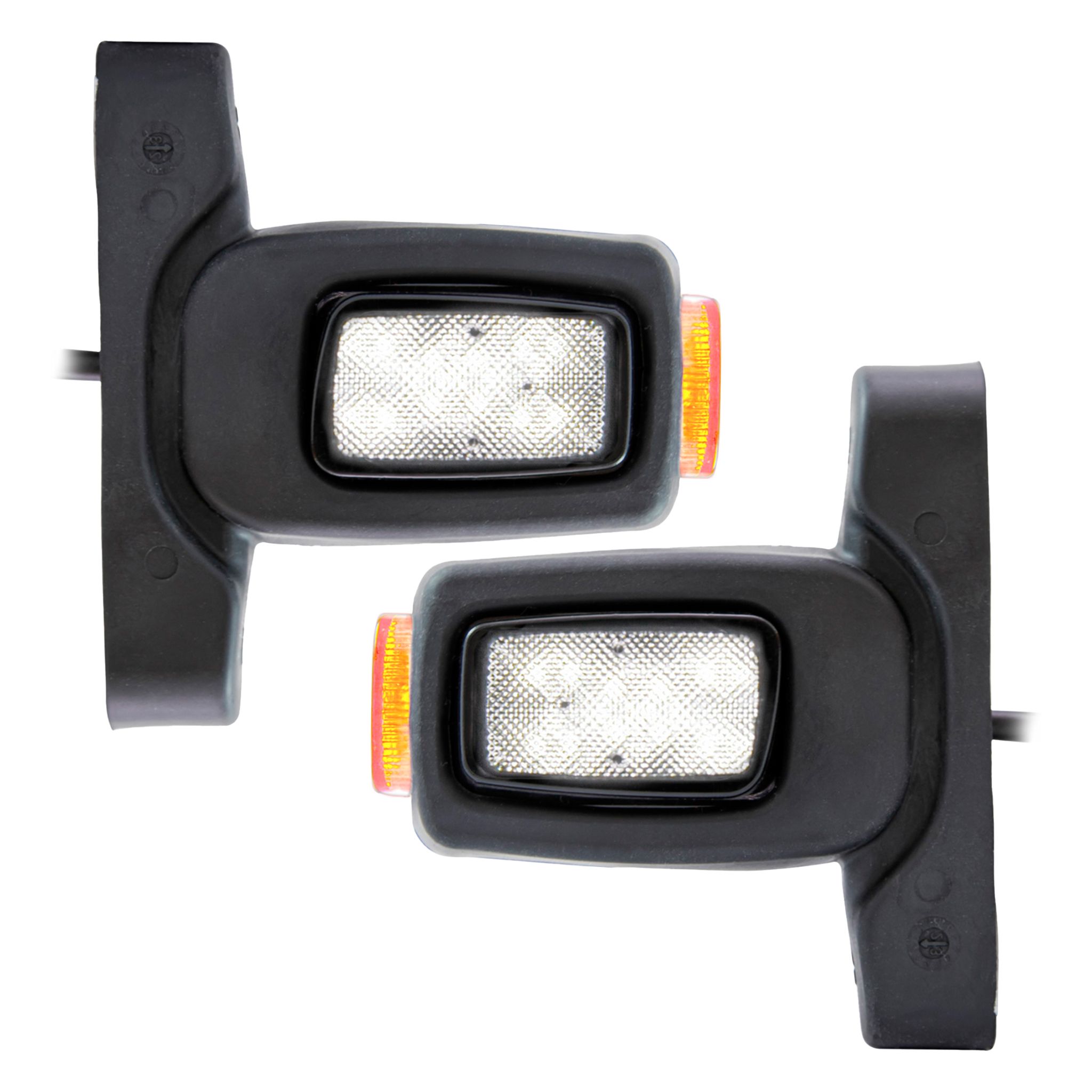 Attention light / Edge light Strands Freedom Light Guide Rubber Arm S - 12/24V / 89 mm, Right + Left afbeelding