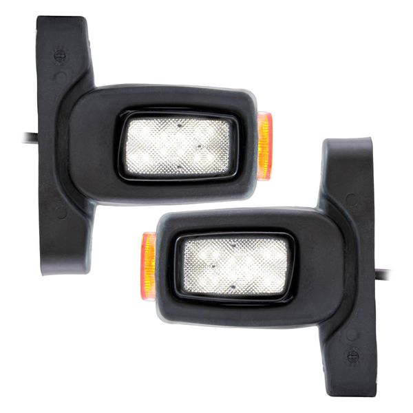 Attention light / Edge light Strands Freedom Light Guide Rubber Arm S - 12/24V / 89 mm, Right + Left afbeelding 1